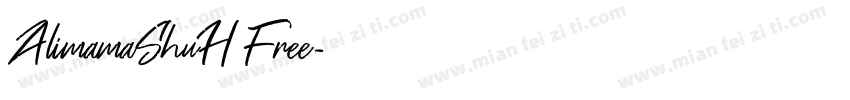 AlimamaShuH Free字体转换
